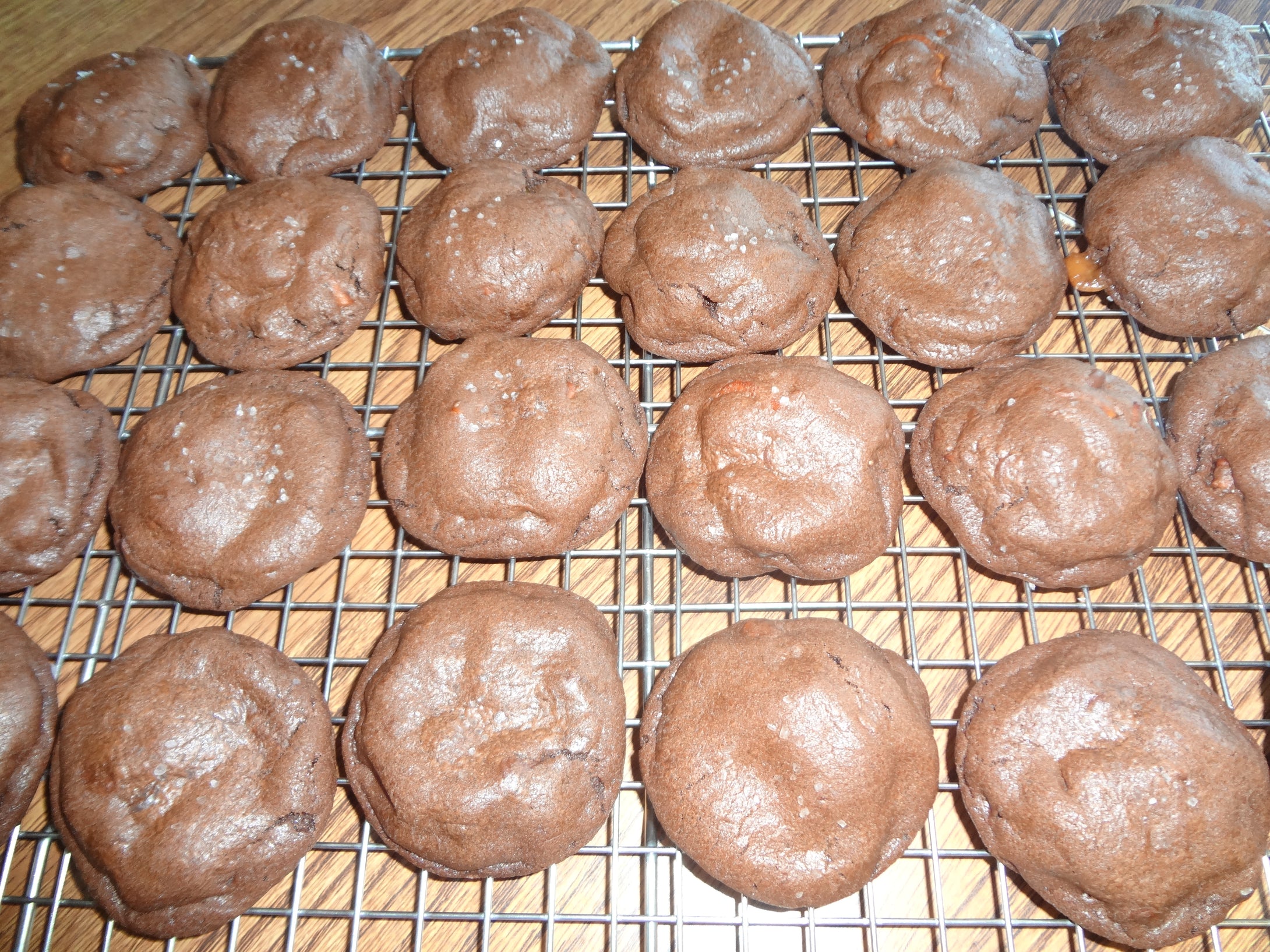 Rich Homemade Chocolate Salted Caramel Pretzel Cookies (3 Dozen)