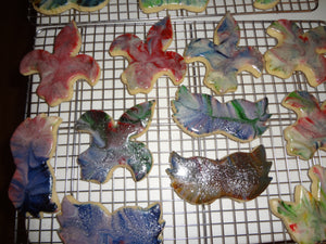 Festive Homemade Two Color Marbled Sugar Cookies With Choices (30 Cookies)
