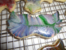 Festive Homemade Two Color Marbled Sugar Cookies With Choices (30 Cookies)
