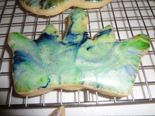 Festive Homemade Two Color Marbled Sugar Cookies With Choices (30 Cookies)