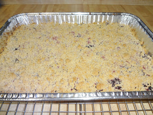 Delicious Homemade Fresh Blackberry Pie Bars (13" x 9") Tray