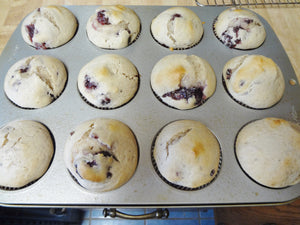 Moist Homemade Blackberry Muffins (1 Dozen)