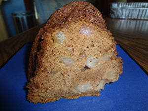 The Best Homemade Fresh Pear Cake (10") Bundt Cake