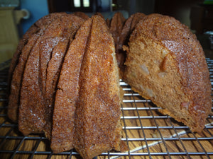 The Best Homemade Fresh Pear Cake (10") Bundt Cake