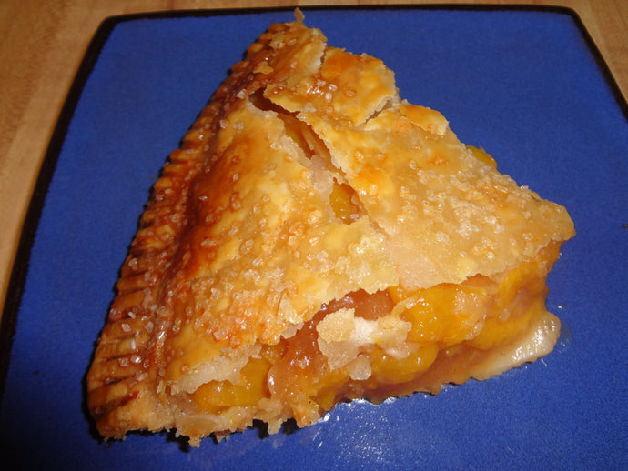 Amazing Homemade Peach Pie (9