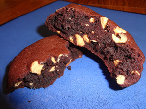 Thick, Rich and Chewy Homemade Copycat Bakery Chocolate Peanut Butter Chip Cookies (Choice of Quantity)
