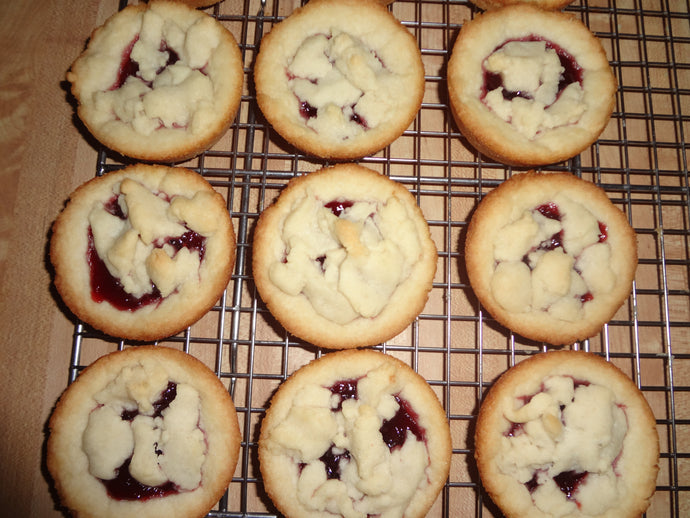 Soft and Chewy Homemade Copycat Raspberry Crumble Cookies (1 Dozen)