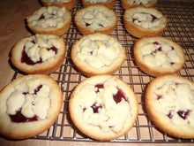 Soft and Chewy Homemade Copycat Raspberry Crumble Cookies (1 Dozen)