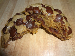 Homemade Copycat Bakery Cookies Coated in Chocolate Chips (6 Cookies)