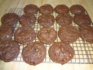 Decadent Homemade Chocolate Pudding Cookies (18 Cookies)