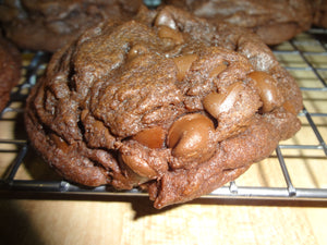 Decadent Homemade Chocolate Pudding Cookies (18 Cookies)