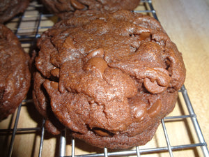 Decadent Homemade Chocolate Pudding Cookies (18 Cookies)