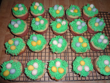 Homemade Easter/Spring Lemon Cupcakes (30 Cupcakes)