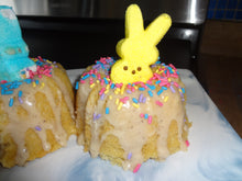 Homemade Single Serving Simply Vanilla Bundt Cakes (6 Cakes)