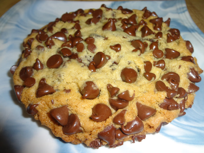 Soft and Gooey Homemade Bakery Style Chocolate Chip Cookies (8 Cookies)
