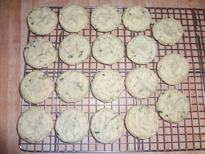 Homemade Soft Batch Basil Lime Sugar Cookies (18 Cookies)