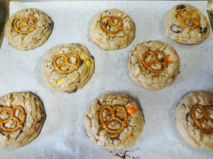Irresistible Homemade Pretzel Peanut Butter Cookies (2 Dozen)