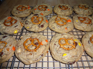 Irresistible Homemade Pretzel Peanut Butter Cookies (2 Dozen)
