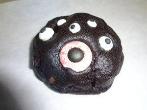 Scary Homemade Chocolate Chip Eyeball Cookies (18 Cookies)