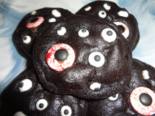 Scary Homemade Chocolate Chip Eyeball Cookies (18 Cookies)