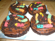 Homemade Copycat Crumbl Chocolate Dirt Cake Cookies (7 Large Cookies)