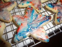 Festive Homemade Two Color Marbled Sugar Cookies With Choices (30 Cookies)