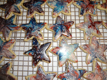 Festive Homemade Two Color Marbled Sugar Cookies With Choices (30 Cookies)