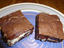Exquisite Homemade Bailey's Irish Cream and Cream Cheese Chocolate Brownies (13" x 9") Tray