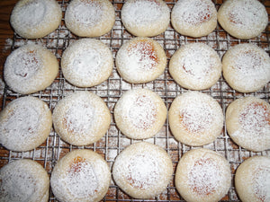 Delicious Homemade Cream Cheese Thumbprint Cookies With Choice of Flavors (5 Dozen)