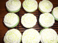 Homemade Vanilla Mint "Shamrock Shake" Cupcakes (1 Dozen)