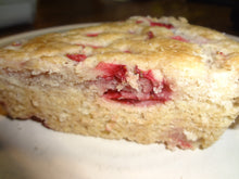Tender and Moist Homemade Strawberry Shortcake Scones "American" Style (8 Scones)
