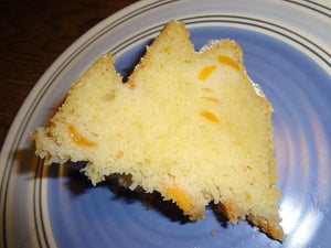 Buttery, Tender, Super Moist Homemade Peach Pound Cake (10")