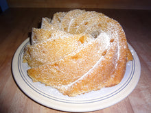 Buttery, Tender, Super Moist Homemade Peach Pound Cake (10")