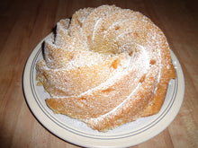Buttery, Tender, Super Moist Homemade Peach Pound Cake (10")
