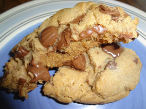 Exceptionally Yummy Homemade Reese's Cookies (18 Large Cookies)