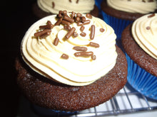 Coffee and Espresso Infused Homemade Mocha Cupcakes (16 Cupcakes)