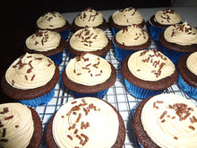 Coffee and Espresso Infused Homemade Mocha Cupcakes (16 Cupcakes)