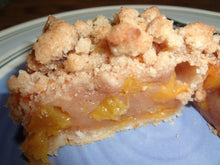 Homemade Crumble Mini Peach Pies (1 Dozen)