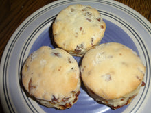 Moist and Fluffy Homemade Date Scones (1 Dozen)