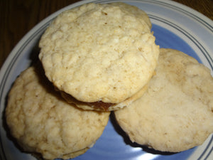 Rich and Delicious Homemade Old-Fashioned Date Filled Oatmeal Cookies (20 Cookies)
