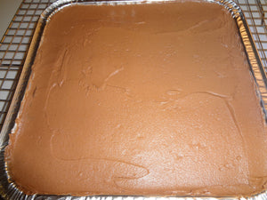 Homemade Bailey's Irish Cream Chocolate Brownies With Irish Cream Frosting (9" x 9") Tray