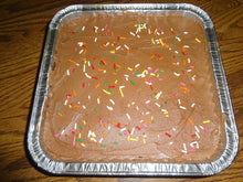 Homemade Bailey's Irish Cream Chocolate Brownies With Irish Cream Frosting (9" x 9") Tray