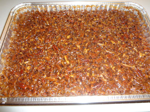 Delicious Homemade Pecan Pie Bars (13" x 9") Tray