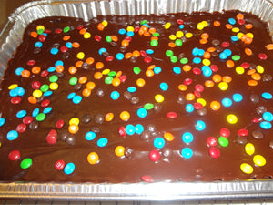 Rich and Fudgy Homemade Cosmic Brownies (13" x 9") Tray